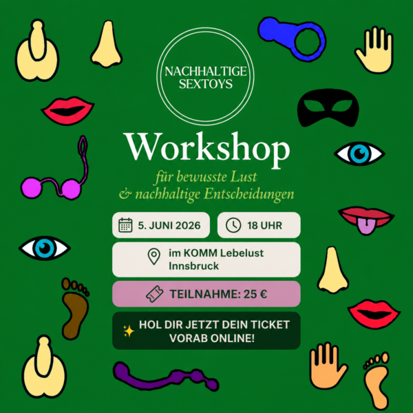 nachhaltige sextoys workshop innsbruck